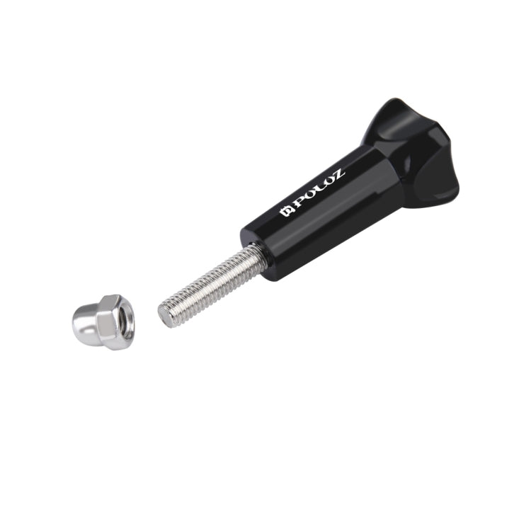 PULUZ Plastic Thumb Knob Standard Long Screw for GoPro HERO10 Black / HERO9 Black /HERO8 Black / Max / HERO7, DJI OSMO Action, Xiaoyi and Other Action Cameras