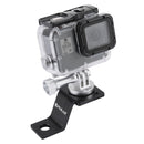 PULUZ Aluminum Alloy Motorcycle Fixed Holder Mount with Tripod Adapter & Screw for GoPro HERO10 Black / HERO9 Black / HERO8 Black /7 /6 /5 /5 Session /4 Session /4 /3+ /3 /2 /1, DJI Osmo Action, Xiaoyi and Other Action Cameras(Silver)