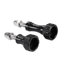 PULUZ CNC Aluminum Thumb Knob Stainless Bolt Nut Screw Set for GoPro HERO10 Black / HERO9 Black / HERO8 Black /7 /6 /5 /5 Session /4 Session /4 /3+ /3 /2 /1, DJI Osmo Action, Xiaoyi and Other Action Cameras(Black)