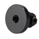 PULUZ 1/4 inch Screw Hole Tripod Mount CNC Adapter for GoPro HERO10 Black / HERO9 Black / HERO8 Black / Max / HERO7, DJI OSMO Action, Xiaoyi and Other Action Cameras(Black)