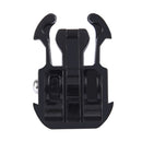 PULUZ Horizontal Surface Quick Release Buckle for PULUZ Action Sports Cameras Jaws Flex Clamp Mount for GoPro HERO10 Black / HERO9 Black / HERO8 Black /7 /6 /5 /5 Session /4 Session /4 /3+ /3 /2 /1, DJI Osmo Action, Xiaoyi and Other Action Cameras