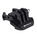 PULUZ Horizontal Surface Quick Release Buckle for PULUZ Action Sports Cameras Jaws Flex Clamp Mount for GoPro HERO10 Black / HERO9 Black / HERO8 Black /7 /6 /5 /5 Session /4 Session /4 /3+ /3 /2 /1, DJI Osmo Action, Xiaoyi and Other Action Cameras