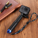 PULUZ Handheld Extendable Pole Monopod for GoPro HERO10 Black / HERO9 Black / HERO8 Black /HERO7 /6 /5, DJI Osmo Action, Xiaoyi and Other Action Cameras, Length: 19-49cm