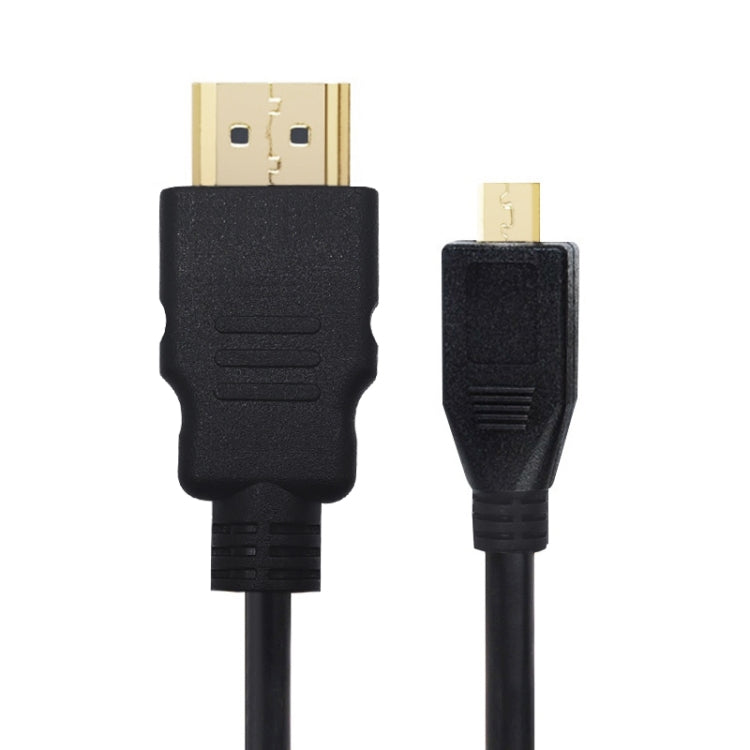 PULUZ Video 19 Pin HDMI to Micro HDMI Cable for GoPro HERO10 Black / HERO9 Black /8 Black /7 /6 /5 /4 /3+ /3, Sony, LG, Panasonic, Canon, Nikon, Smartphones and Cameras, Length: 1.5m