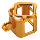 PULUZ Housing Shell CNC Aluminum Alloy Protective Cage with Insurance Frame for GoPro HERO5 Session /HERO4 Session /HERO Session(Gold)