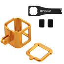 PULUZ Housing Shell CNC Aluminum Alloy Protective Cage with Insurance Frame for GoPro HERO5 Session /HERO4 Session /HERO Session(Gold)
