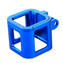 PULUZ Housing Shell CNC Aluminum Alloy Protective Cage with Insurance Frame for GoPro HERO5 Session /HERO4 Session /HERO Session(Blue)