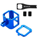 PULUZ Housing Shell CNC Aluminum Alloy Protective Cage with Insurance Frame for GoPro HERO5 Session /HERO4 Session /HERO Session(Blue)