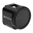 PULUZ Housing Shell CNC Aluminum Alloy Protective Cage Kit with Metal Wrench & Lens Cap & Screw & Tripod Adapter for GoPro HERO5 Session /HERO4 Session /HERO Session(Black)