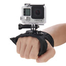 PULUZ 360 Degree Rotation Glove Style Palm Strap Mount Band for GoPro HERO10 Black / HERO9 Black / HERO8 Black / HERO7 /6 /5 /5 Session /4 Session /4 /3+ /3 /2 /1, Insta360 ONE R, DJI Osmo Action and Other Action Cameras