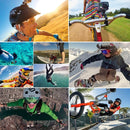 PULUZ Waterproof Carrying and Travel Case for GoPro HERO10 Black / HERO9 Black / HERO8 Black /7 /6 /5 /4 /3+ /3 /2 /1, DJI Osmo Action and other Sport Cameras Accessories, Large Size: 32cm x 22cm x 7cm(Orange)