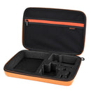 PULUZ Waterproof Carrying and Travel Case for GoPro HERO10 Black / HERO9 Black / HERO8 Black /7 /6 /5 /4 /3+ /3 /2 /1, DJI Osmo Action and other Sport Cameras Accessories, Large Size: 32cm x 22cm x 7cm(Orange)