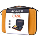 PULUZ Waterproof Carrying and Travel Case for GoPro HERO10 Black / HERO9 Black / HERO8 Black /7 /6 /5 /4 /3+ /3 /2 /1, DJI Osmo Action and other Sport Cameras Accessories, Large Size: 32cm x 22cm x 7cm(Orange)