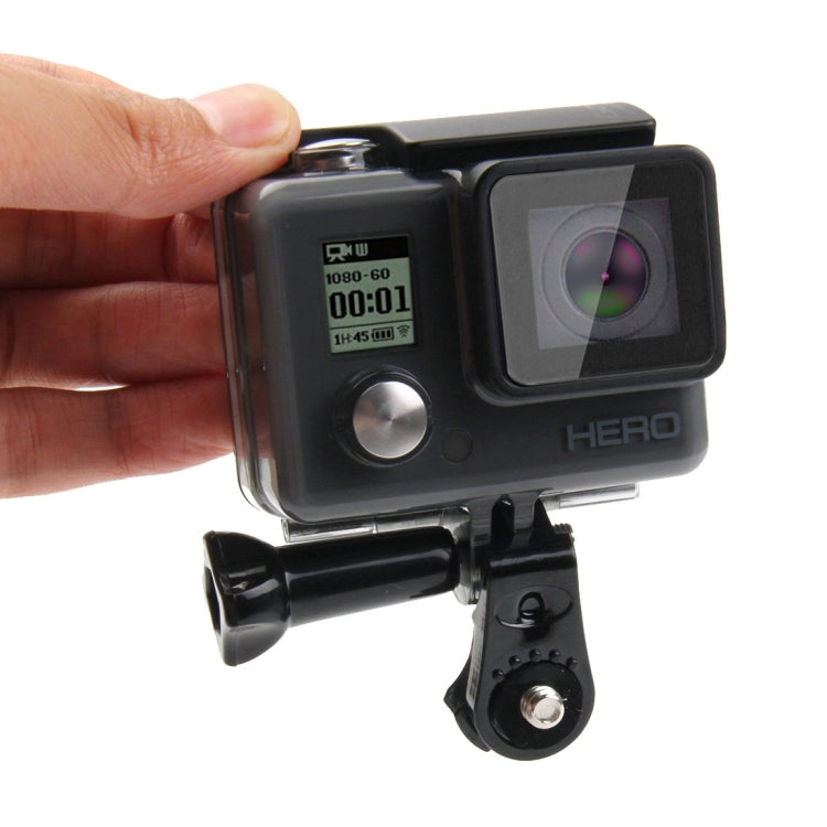 PULUZ Screw Tripod Mount Connecting Adapter for GoPro HERO10 Black / HERO9 Black / HERO8 Black /7 /6 /5 /5 Session /4 Session /4 /3+ /3 /2 /1, DJI Osmo Action, Xiaoyi and Other Action Cameras(Black)