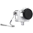 PULUZ Housing Shell CNC Aluminum Alloy Protective Cage with 52mm UV Lens for GoPro HERO(2018) /7 Black /6 /5(Silver)