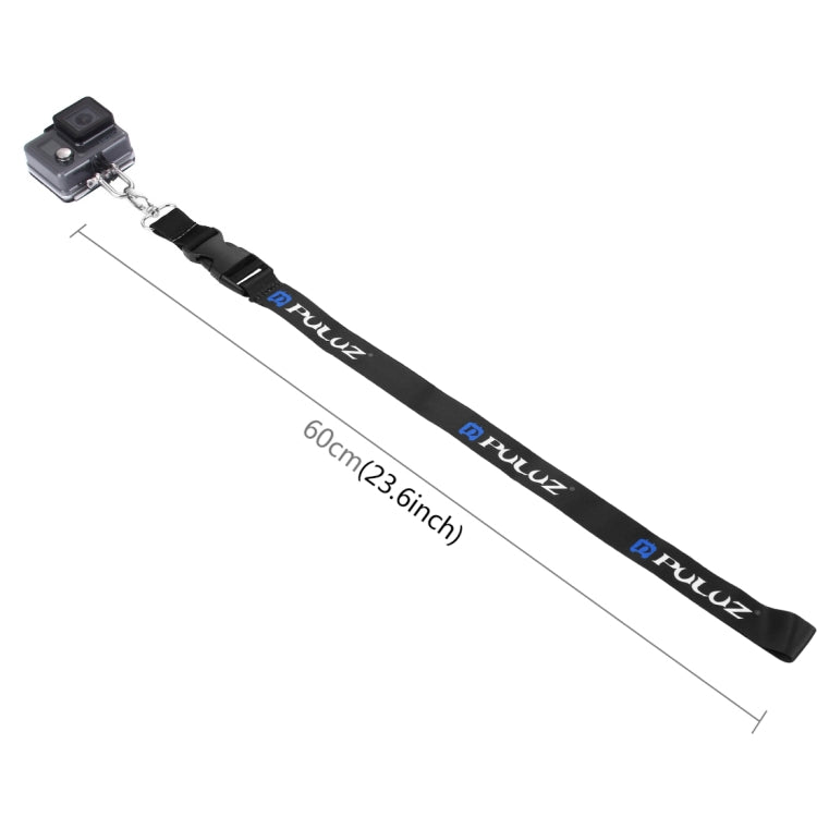 PULUZ 60cm Detachable Long Neck Strap Lanyard Sling for GoPro NEW HERO /HERO7 /6 /5 /5 Session /4 Session /4 /3+ /3 /2 /1, DJI Osmo Action, Xiaoyi and Other Action Cameras