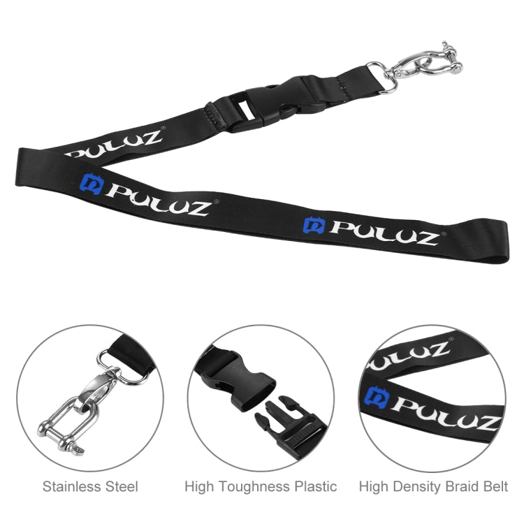 PULUZ 60cm Detachable Long Neck Strap Lanyard Sling for GoPro NEW HERO /HERO7 /6 /5 /5 Session /4 Session /4 /3+ /3 /2 /1, DJI Osmo Action, Xiaoyi and Other Action Cameras