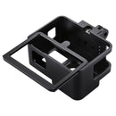 PULUZ Housing Shell CNC Aluminum Alloy Protective Cage with Insurance Frame for GoPro HERO(2018) /7 Black /6 /5(Black)