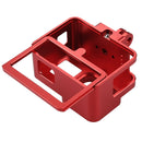 PULUZ Housing Shell CNC Aluminum Alloy Protective Cage with Insurance Frame for GoPro HERO(2018) /7 Black /6 /5(Red)