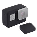 PULUZ Silicone Protective Case with Lens Cover for GoPro HERO7 Black /7 White / 7 Silver /6 /5(Black)
