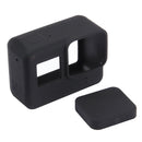 PULUZ Silicone Protective Case with Lens Cover for GoPro HERO7 Black /7 White / 7 Silver /6 /5(Black)