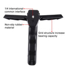 PULUZ Grip Folding Tripod Mount with Adapter & Screws for GoPro HERO10 Black / HERO9 Black / HERO8 Black / HERO7 /6 /5 /5 Session /4 Session /4 /3+ /3 /2 /1, Xiaoyi and Other Action Cameras, Load Max: 2kg(Black)