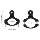 PULUZ Bike Handlebar Adapter Aluminum Mount for GoPro HERO10 Black / HERO9 Black / HERO8 Black /7 /6 /5 /5 Session /4 Session /4 /3+ /3 /2 /1, DJI Osmo Action, Xiaoyi and Other Action Cameras(Black)