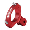 PULUZ Bike Handlebar Adapter Aluminum Mount for GoPro HERO10 Black / HERO9 Black / HERO8 Black /7 /6 /5 /5 Session /4 Session /4 /3+ /3 /2 /1, DJI Osmo Action, Xiaoyi and Other Action Cameras(Red)