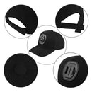 PULUZ Baseball Hat with J-Hook Buckle Mount & Screw for GoPro HERO10 Black /9 Black / HERO8 Black /7 /6 /5, DJI OSMO Action, Xiaoyi and Other Action Cameras(Black)