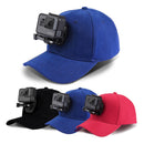 PULUZ Baseball Hat with J-Hook Buckle Mount & Screw for GoPro HERO10 Black /9 Black / HERO8 Black /7 /6 /5, DJI OSMO Action, Xiaoyi and Other Action Cameras(Black)