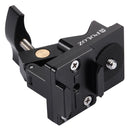 PULUZ Aluminium Alloy Mount Universal Fixing Clamp for GoPro HERO10 Black / HERO9 Black / HERO8 Black /7 /6 /5 /5 Session /4 Session /4 /3+ /3 /2 /1, DJI Osmo Action, Xiaoyi and Other Action Cameras