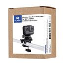 PULUZ Aluminium Alloy Mount Universal Fixing Clamp for GoPro HERO10 Black / HERO9 Black / HERO8 Black /7 /6 /5 /5 Session /4 Session /4 /3+ /3 /2 /1, DJI Osmo Action, Xiaoyi and Other Action Cameras