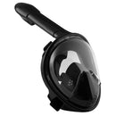 PULUZ 260mm Tube Water Sports Diving Equipment Full Dry Snorkel Mask for GoPro Hero11 Black / HERO10 Black / HERO9 Black /HERO8 / HERO7 /6 /5 /5 Session /4 Session /4 /3+ /3 /2 /1, Insta360 ONE R, DJI Osmo Action and Other Action Cameras, S/M Size(Black)