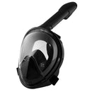 PULUZ 260mm Tube Water Sports Diving Equipment Full Dry Snorkel Mask for GoPro Hero11 Black / HERO10 Black / HERO9 Black /HERO8 / HERO7 /6 /5 /5 Session /4 Session /4 /3+ /3 /2 /1, Insta360 ONE R, DJI Osmo Action and Other Action Cameras, S/M Size(Black)