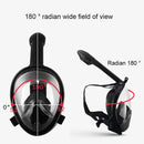 PULUZ 260mm Tube Water Sports Diving Equipment Full Dry Snorkel Mask for GoPro Hero11 Black / HERO10 Black / HERO9 Black /HERO8 / HERO7 /6 /5 /5 Session /4 Session /4 /3+ /3 /2 /1, Insta360 ONE R, DJI Osmo Action and Other Action Cameras, S/M Size(Black)