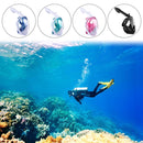 PULUZ 260mm Tube Water Sports Diving Equipment Full Dry Snorkel Mask for GoPro Hero11 Black / HERO10 Black / HERO9 Black /HERO8 / HERO7 /6 /5 /5 Session /4 Session /4 /3+ /3 /2 /1, Insta360 ONE R, DJI Osmo Action and Other Action Cameras, S/M Size(Pink)