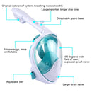 PULUZ 260mm Tube Water Sports Diving Equipment Full Dry Snorkel Mask for GoPro Hero11 Black / HERO10 Black / HERO9 Black /HERO8 / HERO7 /6 /5 /5 Session /4 Session /4 /3+ /3 /2 /1, Insta360 ONE R, DJI Osmo Action and Other Action Cameras, S/M Size(Green)