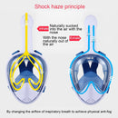 PULUZ 260mm Tube Water Sports Diving Equipment Full Dry Snorkel Mask for GoPro Hero11 Black / HERO10 Black / HERO9 Black /HERO8 / HERO7 /6 /5 /5 Session /4 Session /4 /3+ /3 /2 /1, Insta360 ONE R, DJI Osmo Action and Other Action Cameras, L/XL Size(Blue)