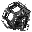 PULUZ 8 in 1 All View Panorama Frame CNC Aluminum Alloy Protective Cage with Screw for GoPro HERO7 /6 /5(Black)