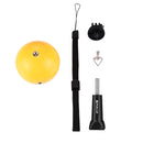 PULUZ Bobber Diving Floaty Ball with Safety Wrist Strap for GoPro HERO10 Black / HERO9 Black / HERO8 Black / HERO7 /6 /5 /5 Session /4 Session /4 /3+ /3 /2 /1, Insta360 ONE R, DJI Osmo Action and Other Action Cameras