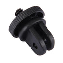 PULUZ Mini Size 1/4 inch Screw Tripod Mount Adapter for for GoPro HERO10 Black / HERO9 Black / HERO8 Black /7 /6 /5 /5 Session /4 Session /4 /3+ /3 /2 /1, DJI Osmo Action, Xiaoyi and Other Action Cameras, 3.9mm Diameter Screw Hole, 2.2cm Diameter