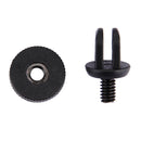 PULUZ Mini Size 1/4 inch Screw Tripod Mount Adapter for for GoPro HERO10 Black / HERO9 Black / HERO8 Black /7 /6 /5 /5 Session /4 Session /4 /3+ /3 /2 /1, DJI Osmo Action, Xiaoyi and Other Action Cameras, 3.9mm Diameter Screw Hole, 2.2cm Diameter