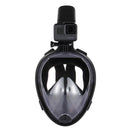 PULUZ 220mm Tube Water Sports Diving Equipment Full Dry Snorkel Mask for GoPro Hero11 Black / HERO10 Black / HERO9 Black /HERO8 / HERO7 /6 /5 /5 Session /4 Session /4 /3+ /3 /2 /1, Insta360 ONE R, DJI Osmo Action and Other Action Cameras, L/XL Size(Black)