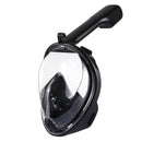 PULUZ 220mm Tube Water Sports Diving Equipment Full Dry Snorkel Mask for GoPro Hero11 Black / HERO10 Black / HERO9 Black /HERO8 / HERO7 /6 /5 /5 Session /4 Session /4 /3+ /3 /2 /1, Insta360 ONE R, DJI Osmo Action and Other Action Cameras, L/XL Size(Black)