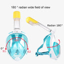 PULUZ 220mm Tube Water Sports Diving Equipment Full Dry Snorkel Mask for GoPro Hero11 Black / HERO10 Black / HERO9 Black /HERO8 / HERO7 /6 /5 /5 Session /4 Session /4 /3+ /3 /2 /1, Insta360 ONE R, DJI Osmo Action and Other Action Cameras, L/XL Size(Green)