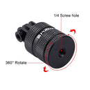 PULUZ 1/4 Inch Screw Hole Tripod Mount CNC Adapter for GoPro HERO10 Black / HERO9 Black / HERO8 Black /7 /6 /5 /5 Session /4 Session /4 /3+ /3 /2 /1, DJI Osmo Action, Xiaoyi and Other Action Cameras
