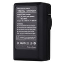 PULUZ EU Plug Battery Charger with Cable for Canon LP-E6 Battery