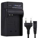 PULUZ EU Plug Battery Charger with Cable for Canon NB-4L / NB-8L Battery
