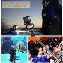 PULUZ 20 LEDs 40m Waterproof IPX8 Studio Light Video & Photo Light with Hot Shoe Base Adapter & Quick Release Buckle & Long Screw & 2 x Filter Plates for GoPro HERO10 Black / HERO9 Black / HERO8 Black ... n /4 /3+ /3 /2 /1, Xiaoyi and Other Action Cameras
