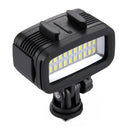 PULUZ 20 LEDs 40m Waterproof IPX8 Studio Light Video & Photo Light with Hot Shoe Base Adapter & Quick Release Buckle & Long Screw & 2 x Filter Plates for GoPro HERO10 Black / HERO9 Black / HERO8 Black ... n /4 /3+ /3 /2 /1, Xiaoyi and Other Action Cameras